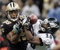 Saints S Bullock breaks up pass to Stallworth.